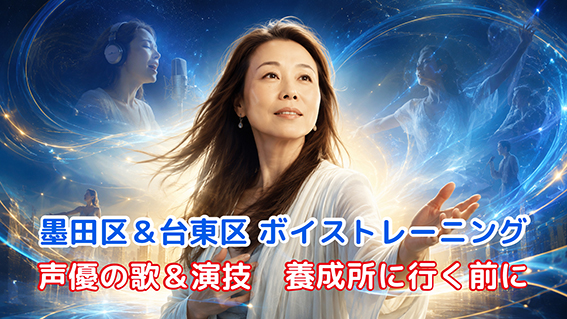 墨田区の声優レッスン